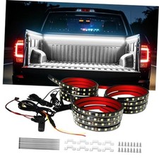 Truck Bed Light Strip 3PCS 60" Inch 270 LEDs Led Strip Lights Waterproof White
