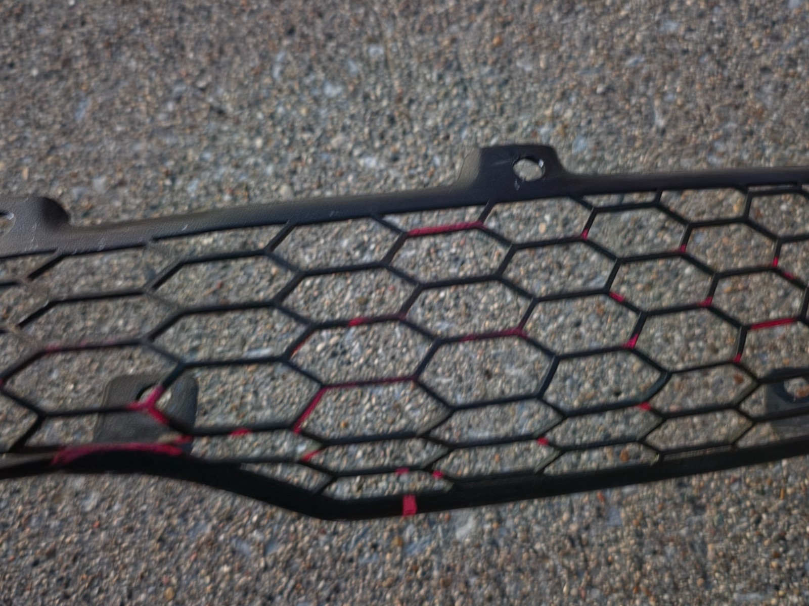 Lamborghini Huracan EVO 2020-2024 Rear Upper Mesh P/N 4T0807684D