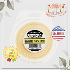 WALKER TAPE Ultra Hold - 1/2" X 12 Yds, Roll Support Tape Wig, Double-Sided