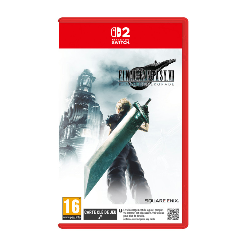 Final Fantasy VII Remake Intergrade Jeu Nintendo Switch 2 RPG action aventure Midgar