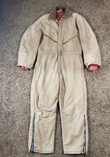 Walls Blizzard Pruf Inselated Coveralls Vintage Distressed 42-44 Tall USA Made