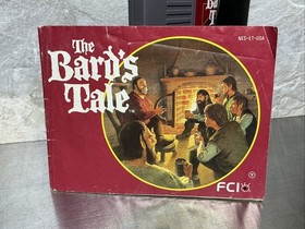 The Bard's Tale NES, 1991 Complete In Box With Foam - Works, Tested