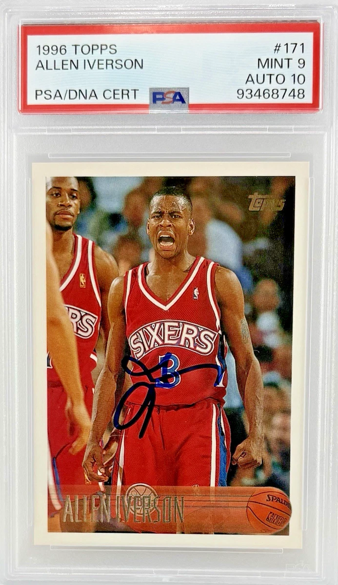 1996-97 Topps - Allen Iverson #171 for sale | eBay