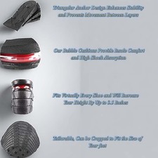 Four-Layer Durable Soft A Pair of Four-Layer Invisible Height-Increasing Insoles
