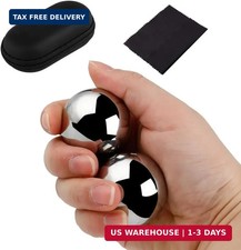 Chinese Baoding Balls for Hand Therapy: 1.57 Inch 1.146lb Meditation Balls for E
