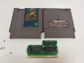 Super Pitfall 5 Screw Variant RARE NES Nintendo  - Tested Working