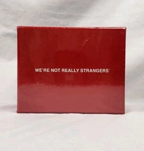 We're Not Really Strangers Game for Ages 14+ (2-6 Players) New Sealed