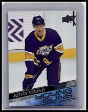 2020-21 Upper Deck #722 Austin Strand Young Guns