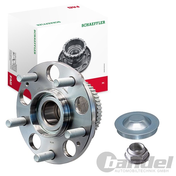 Schaeffler FAG RADLAGER-SATZ Hinten Passend FüR Honda Civic | 713 6178 90-image