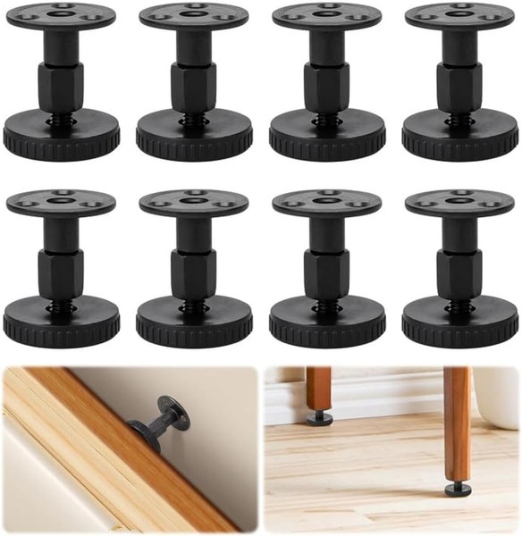 8 StüCk Abstandshalter Wand, Verstellbare Bettrahmen-Anti-Shake-Werkzeug,-image