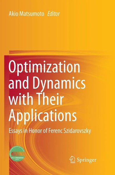 Akio Matsumoto | Optimization And Dynamics With Their Applications | Taschenbuch-image