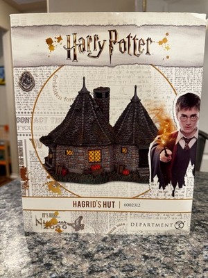 Harry Potter Village Department 56 Hagrid s Hut Lit Building-Retired & Rare