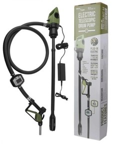 Tera Pump TREDRUMT-M Metered Electric Drum Pump Telescopic