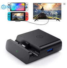 NEWDERY Switch TV Dock USB C to HDMI Multiport Hub PD Charger OLED Adapter