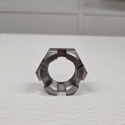 1''-14 Fine Thread 6-Slot Spindle Castle Nut for Dexter and AL-KO Trailer Axles