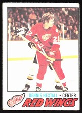 1977-78 O-Pee-Chee Dennis Hextall Detroit Red Wings #197