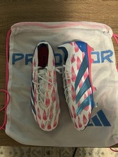 Adidas Predator Elite FG - Men  s US Size 7.5 - White Pink - No Box