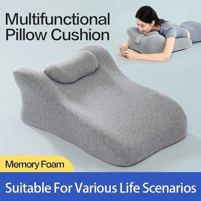 Prone Sleeping Pillow Multifunctional Bed Cushion for Lying Face Down Comfort