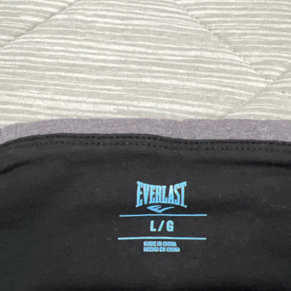 Everlast Capri Leggings Yoga Pantalón Mujer Grande Gris Púrpura Elastizado Bolsillo 29x20 Foto 2 de 4
