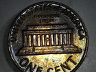 1978-P Toned Lincoln Memorial Cent Penny with Rainbow Toning — photo 4