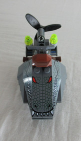 Lego Batman Killer Croc Jet-Ski Air Boat Vehicle Set #7780 2006 DC Super Heroes