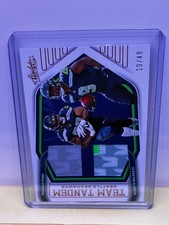 2022 Absolute Team Tandems Dual Relic GOLD Rashaad Penny/Kenneth Walker 19/49