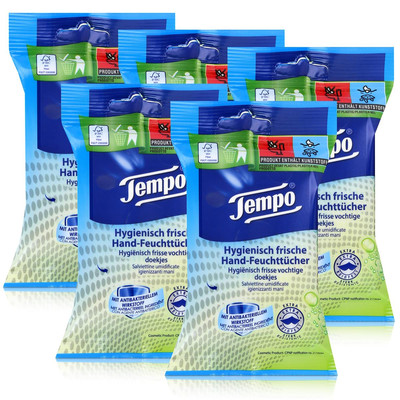 Tempo fresh to go Protect 10 Tücher (5er Pack)