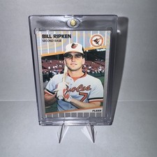 1989 Fleer Bill Ripken - FF Error Card #616 - Rare White Out 