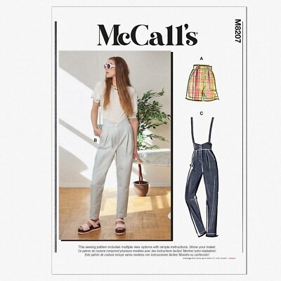 Chic Pleats Sewing Kit for Misses' Shorts and Pants