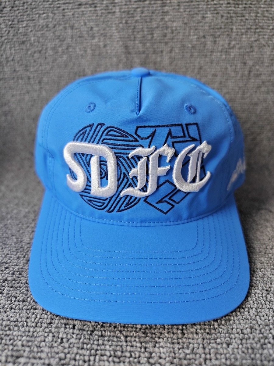 Mitchell & Ness x Tribal SDFC Flow With Us Snapback Hat Blue New