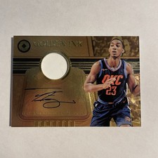 2017-18 Opulence Terrance Ferguson Holo Golden Ink Auto #GI-TFG RC /20 *DAMAGED*