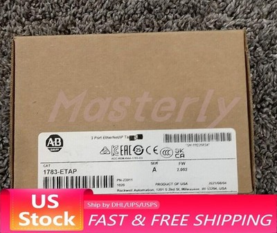 New Allen Bradley 1783-ETAP SER A Embedded Switch 3 Port Ethernet/IP Module