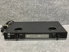 American KJ Dual Microphone 🎤 VHF Receiver AKJ6112 Professional Wireless - Blac