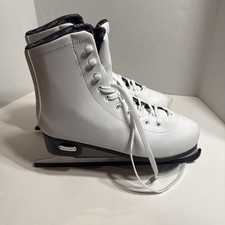 Nattork   Figure Skates   White   Mens 9 Women  s 10   New   No Original Box
