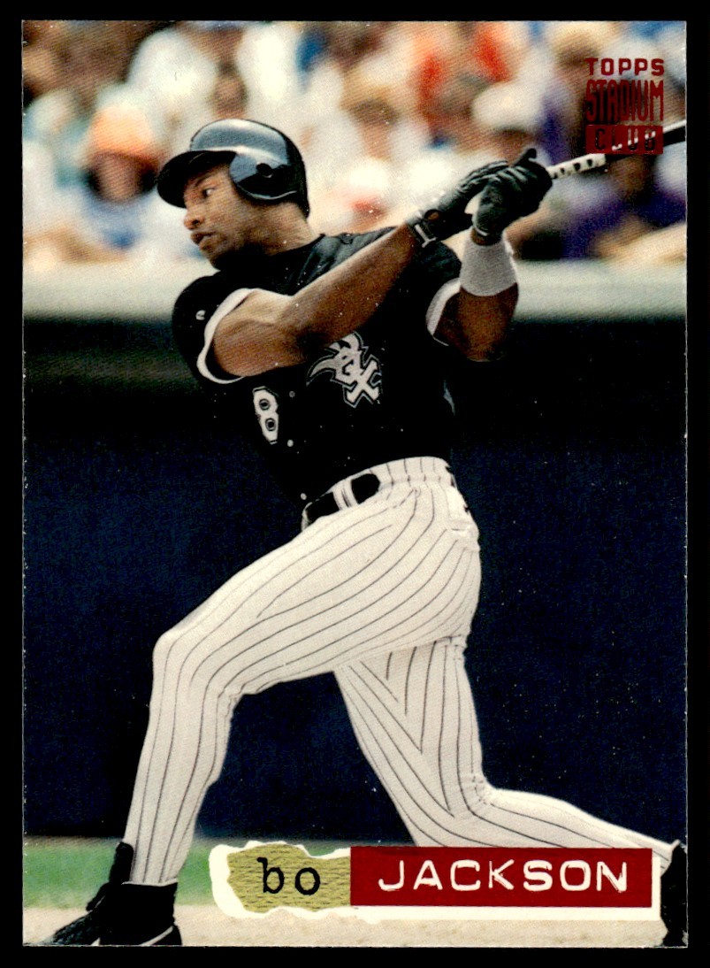 Bo Jackson #167 Baseball Cards 1994 Stadium Club trading card — raw and PSA graded price guide
