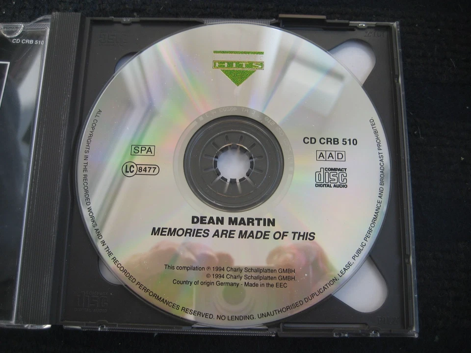 CD  DEAN MARTIN  Memories are made of this  Neuwertig  Best of  Greatest Hits - Bild 2 von 4
