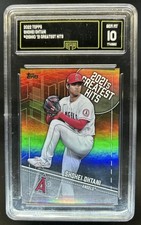 2022 Topps Shohei Ohtani 2021's Greatest Hits #21GH-10 Angels GMA 10