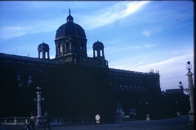 c1960's Kodachrome 35mm Slide, Hofburg Palace Dome Vienna Austria Architecture