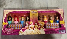 Disney Princess Enchanted Tales Collector's Set of 8 PEZ Dispensers in Gift Box