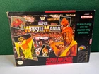 WWF Super WrestleMania (Super Nintendo SNES, 1992) Complete CIB Authentic.