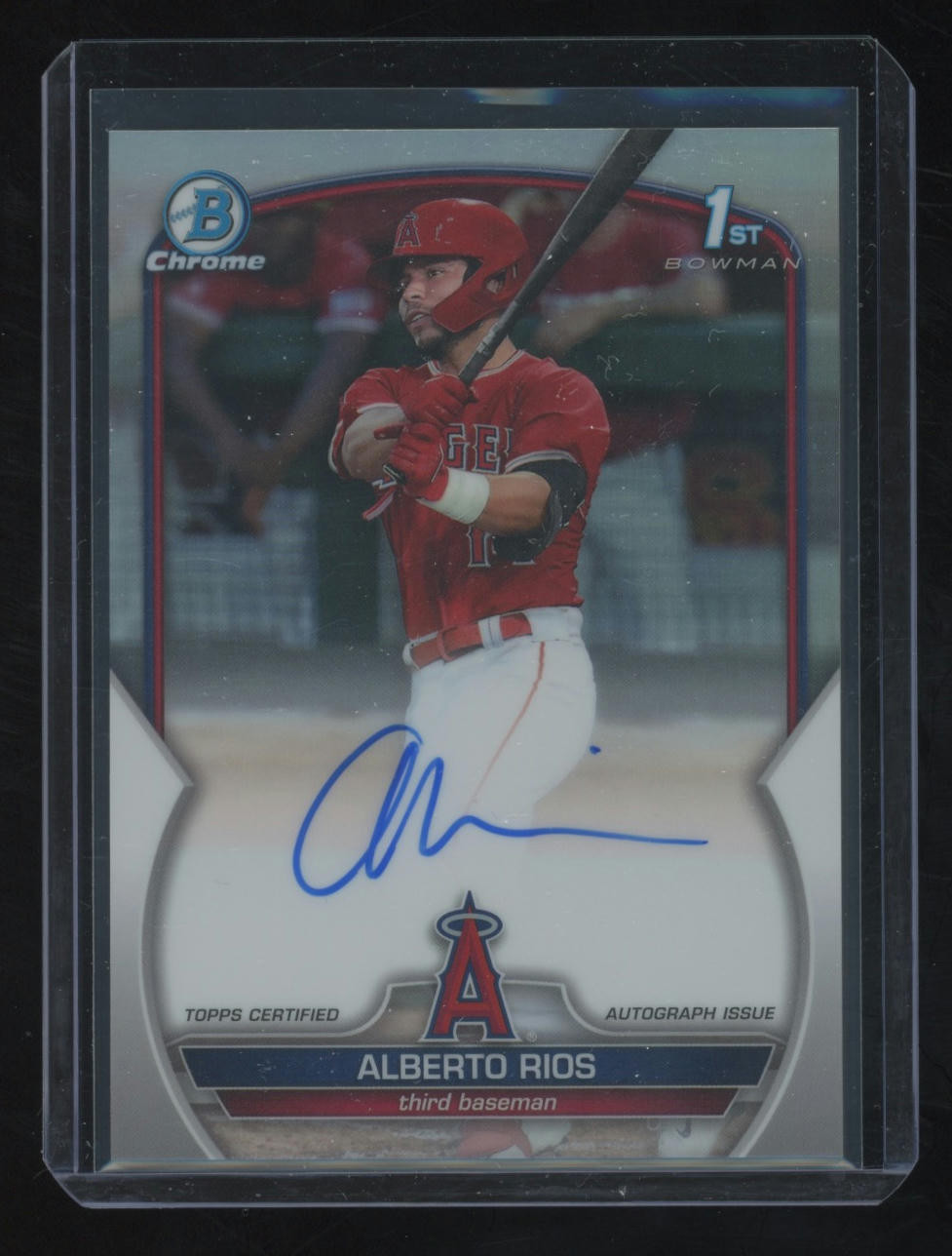 2023 Bowman Draft #CDA-AR Alberto Rios Chrome Auto Refractor 284/499