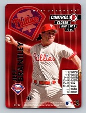 2001 MLB Showdown 1st Edition Jeff Brantley #324 Phillies