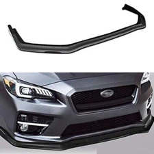Fits For 15-21 Subaru WRX STI CS-Style Front Bumper Body Lip  Carbon Look 3PCS