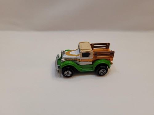 Galoob Micro Machines Green / White / Orange Ford Model T Pickup Micro Machines - Picture 4 of 5