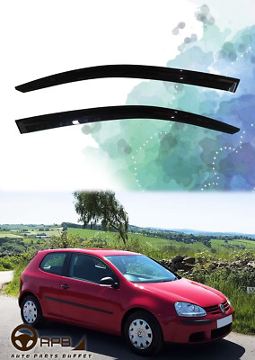 For Volkswagen Golf Mk5 2004-2009 3D Window Visors Guard Vent Deflector Weather