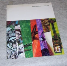 NORTH AMERICAN AVIATION INC COMPANY BROCHURE 510-A REV 12-65 AIRCRAFT SPACE