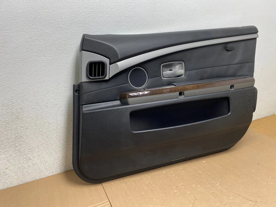 BMW 750i 2006 a 2008 pasajero delantero derecho panel de moldura de puerta derecha n7633 DG Foto 3 de 4