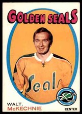 1971-72 O-PEE-CHEE OPC WALT. MCKECHNIE CALIFORNIA GOLDEN SEALS #124 EX