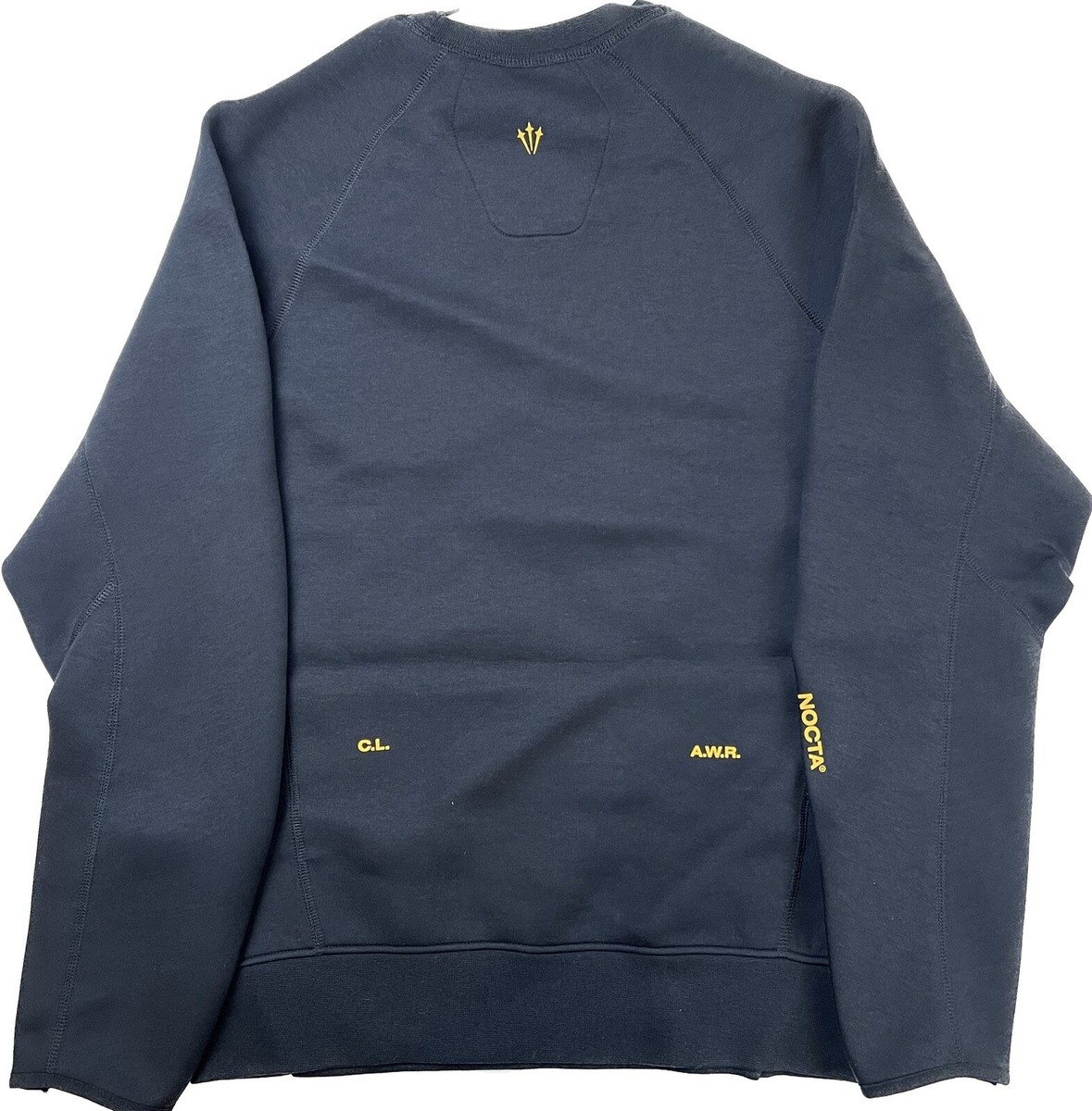 p*c様 Nike x NOCTA Crewneck Sweatshirt フリ Nike x NOCTA Drake Tech Fleece Sweatshirt 'Black' FD8457-010