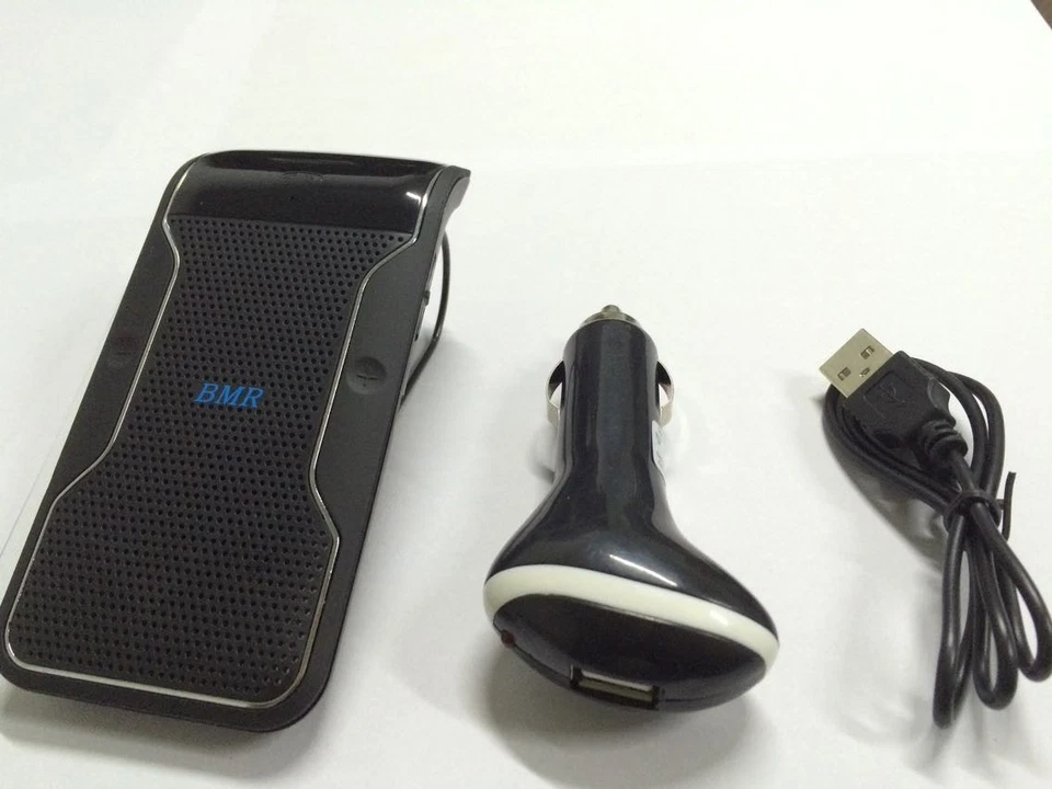 Manos Libres Inalámbrico Bluetooth Parasol Carkit para Todos los Teléfonos Celulares con Bluetooth Foto 4 de 4